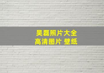 吴磊照片大全高清图片 壁纸